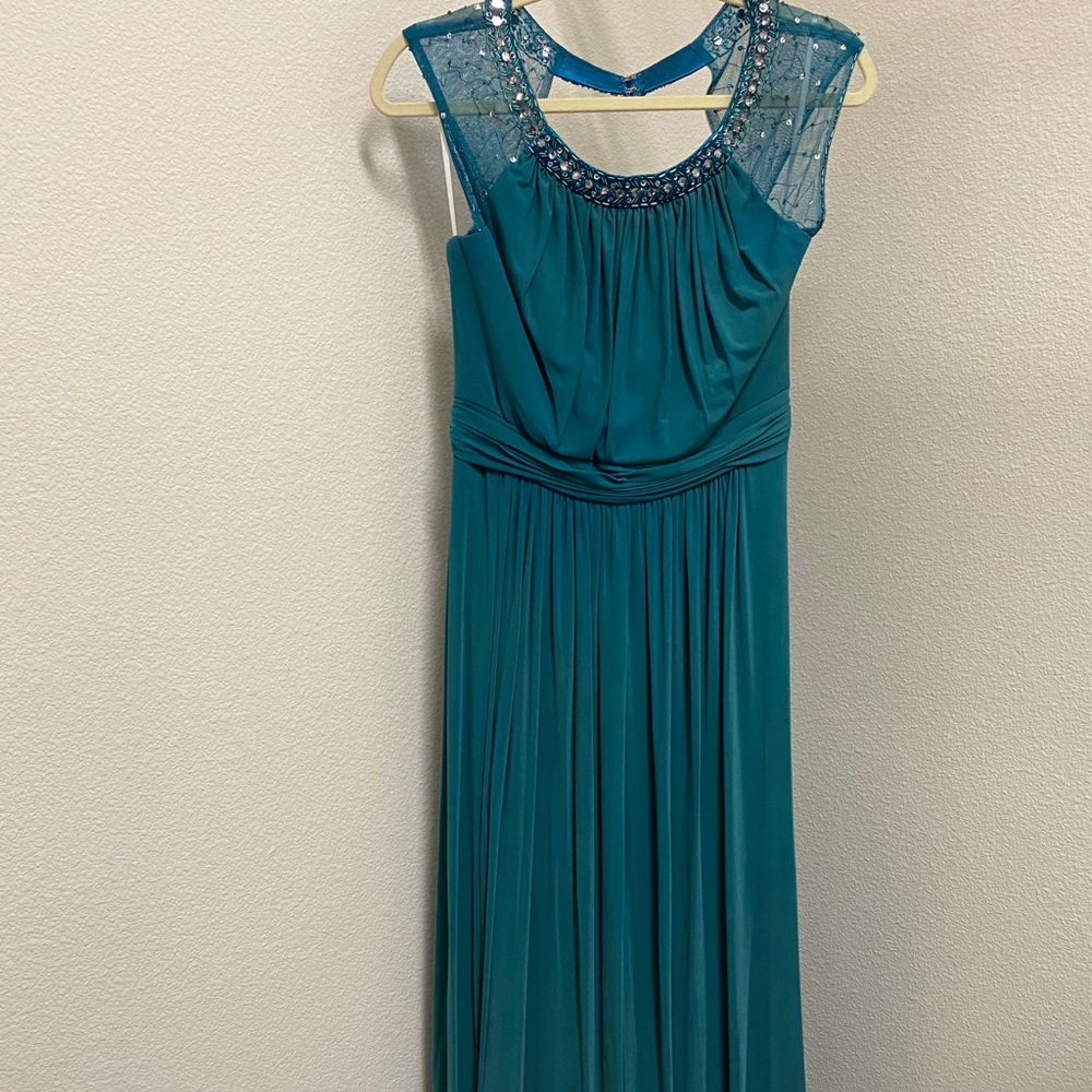 Emerald Floor length gown